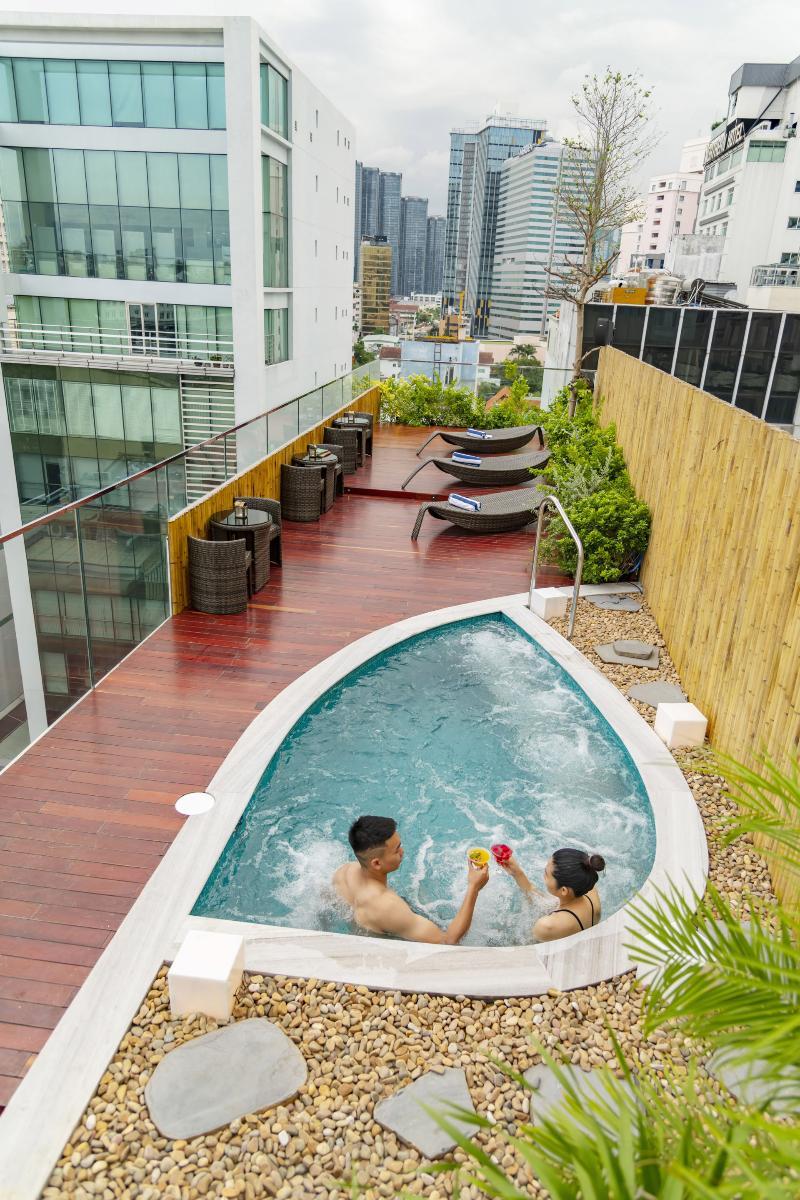 Silverland Min Hotel Ho-Chi-Minh-Stadt Exterior foto
